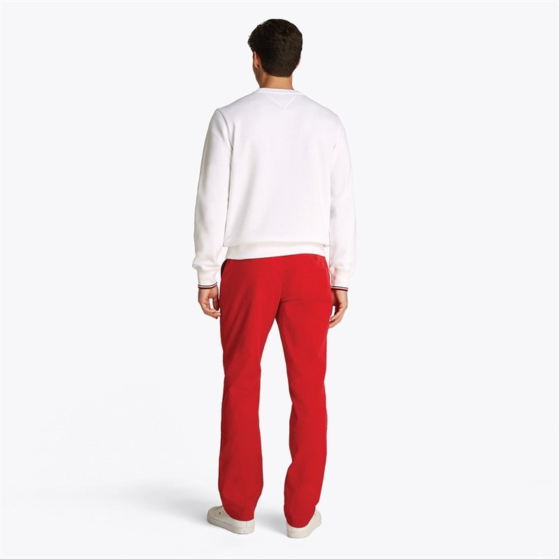 Tommy Hilfiger Mens Pullover Sweatshirt White - Image 4