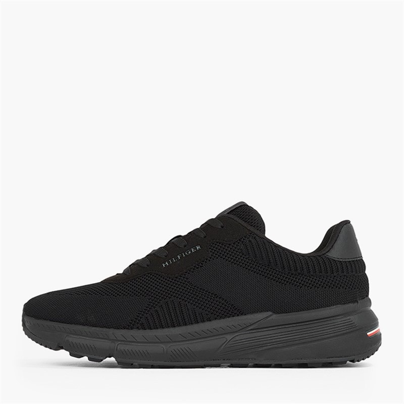 Tommy Hilfiger Mens Lightweight Trainers Black - Image 2
