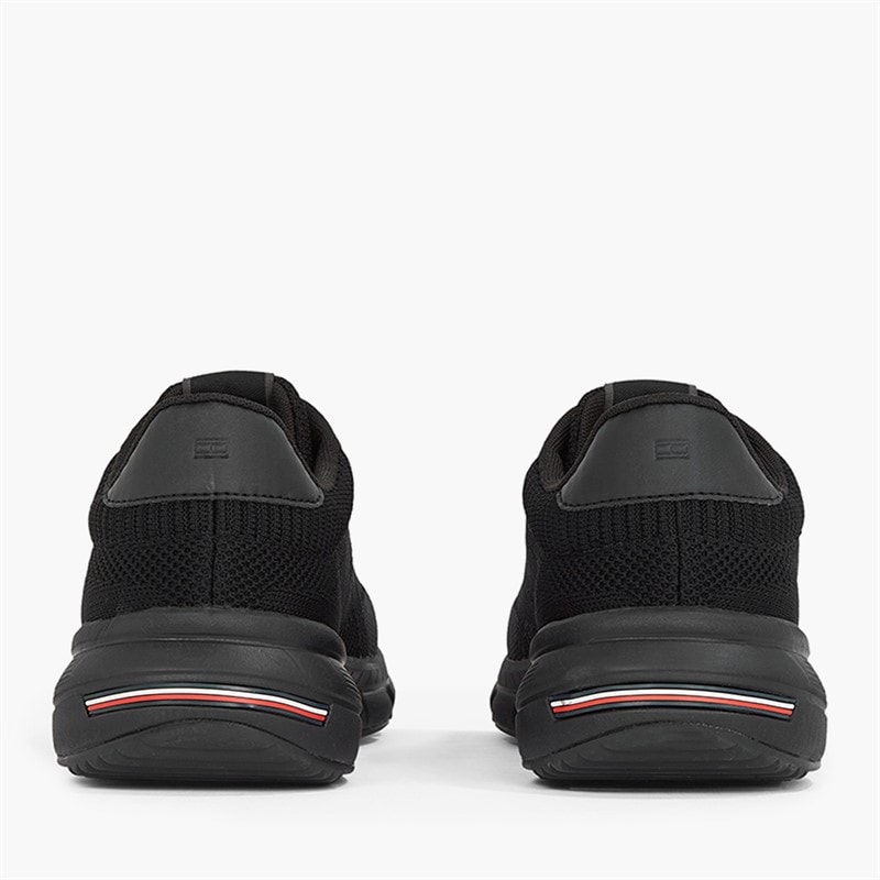 Tommy Hilfiger Mens Lightweight Trainers Black - Image 4