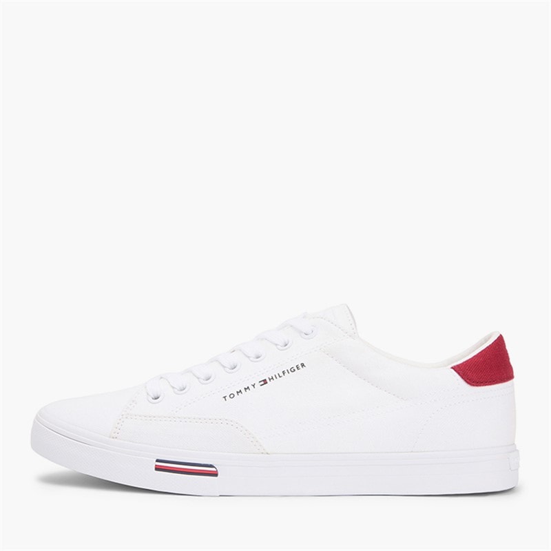 Tommy Hilfiger Mens Vulc Core Trainers White