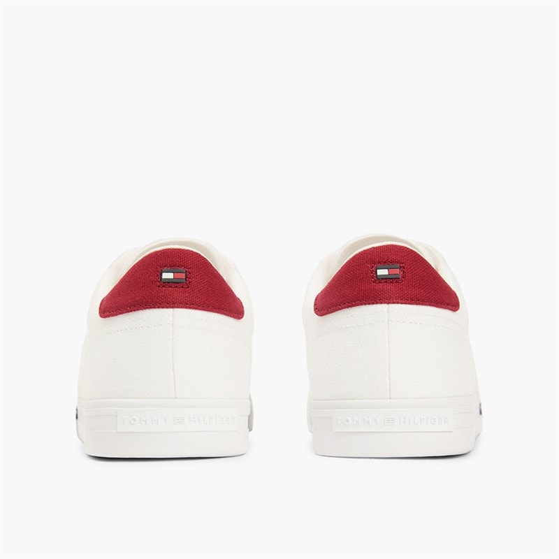 Tommy Hilfiger Mens Vulc Core Trainers White - Image 3