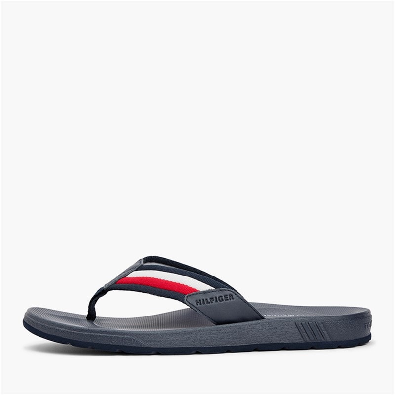 Tommy Hilfiger Mens Molded Flip Flops Rwb - Image 2