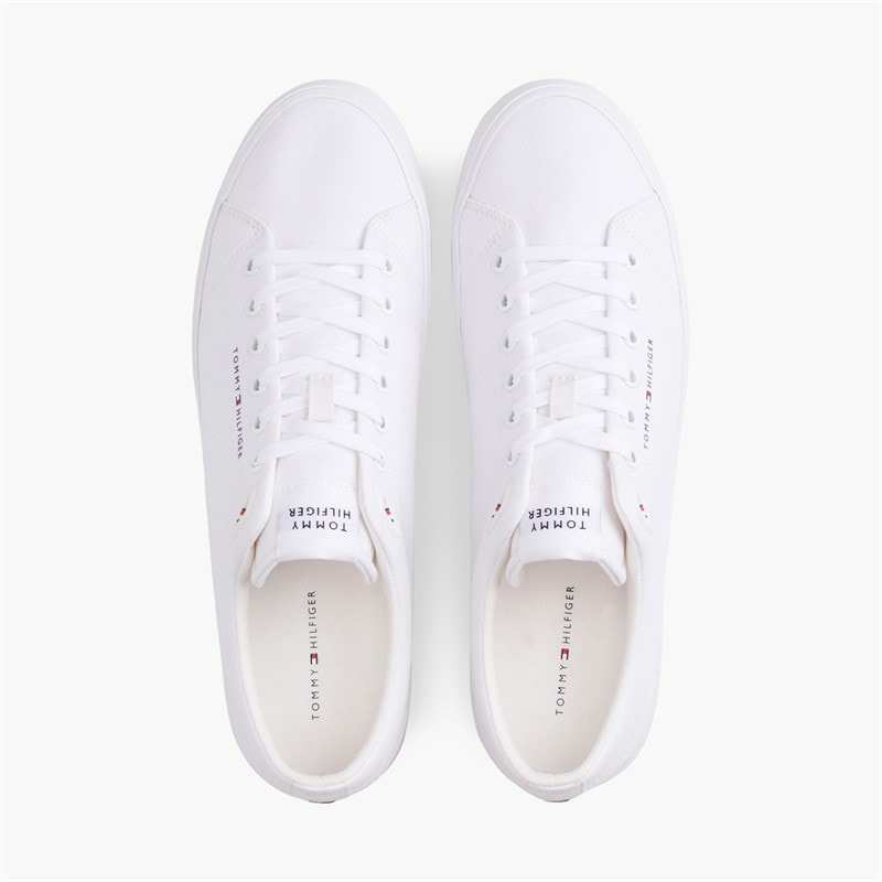 Tommy Hilfiger Mens Harlem Core II Trainers White - Image 4