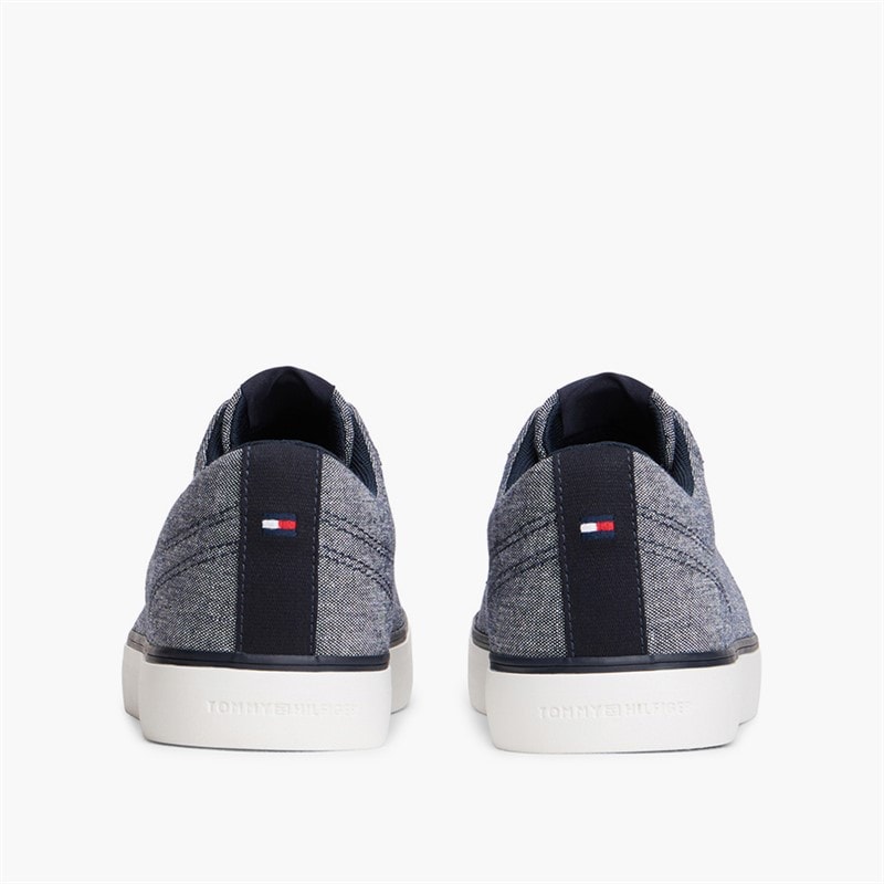 Tommy Hilfiger Mens Vulc Core Trainers Desert Sky - Image 3