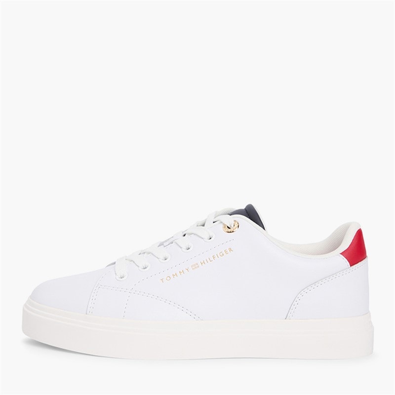 Tommy Hilfiger Womens Feminine Cupsole Trainers Rwb