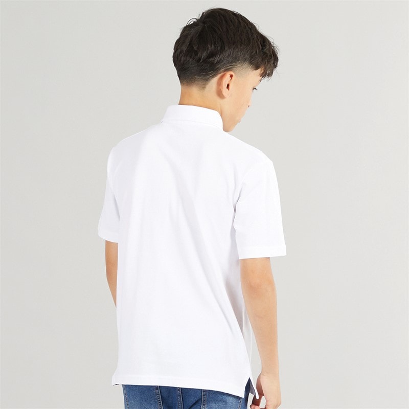 Timberland Boys Polo Shirt White - Image 2