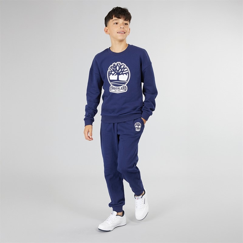 Timberland Boys Sweatshirt Medieval Blue - Image 3