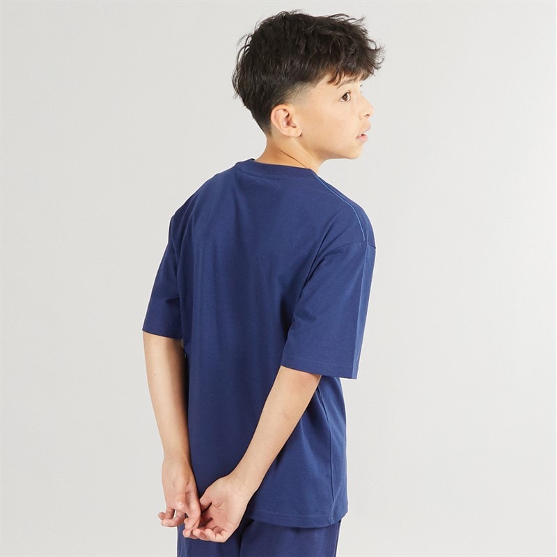 Timberland Boys Short Sleeve T-Shirt Medieval Blue - Image 2