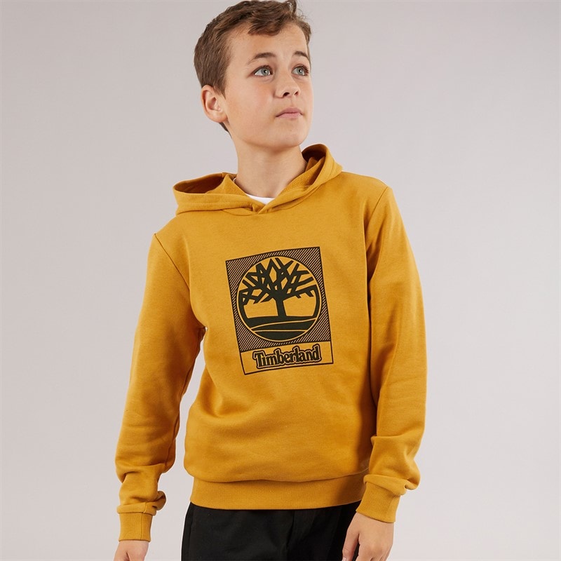 Timberland Boys OTH Hoodie Beige/Black
