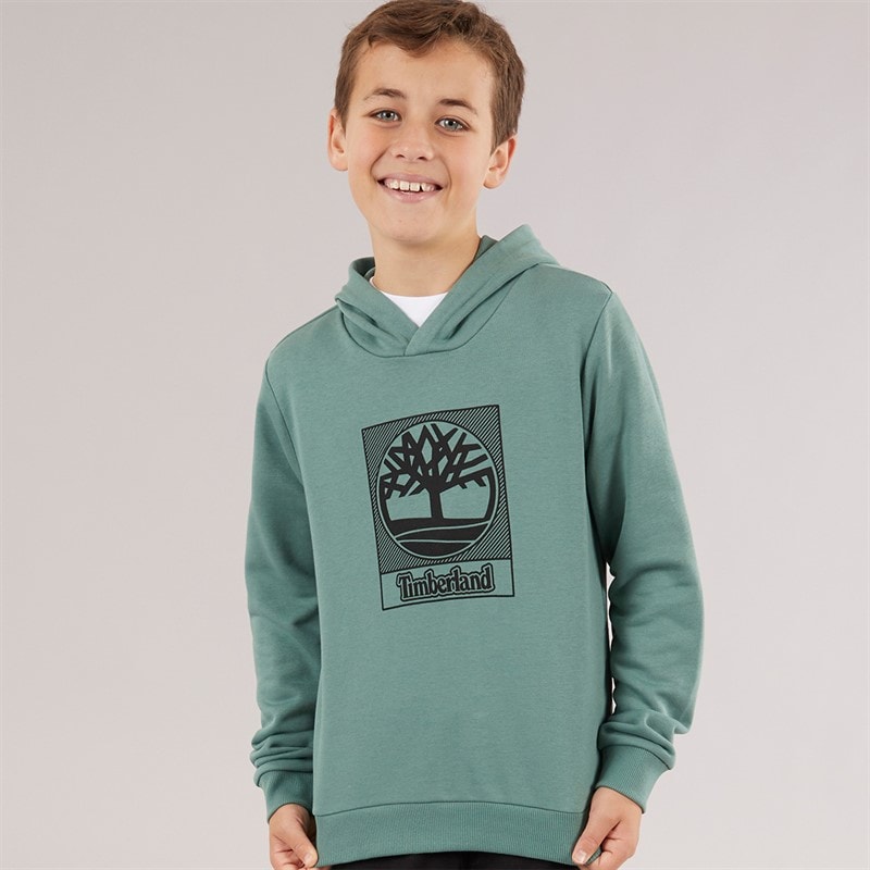 Timberland Boys OTH Hoodie Forest Green