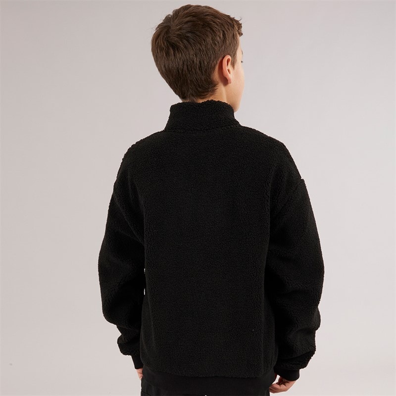 Timberland Boys Zip Through Fleece Black - Image 2