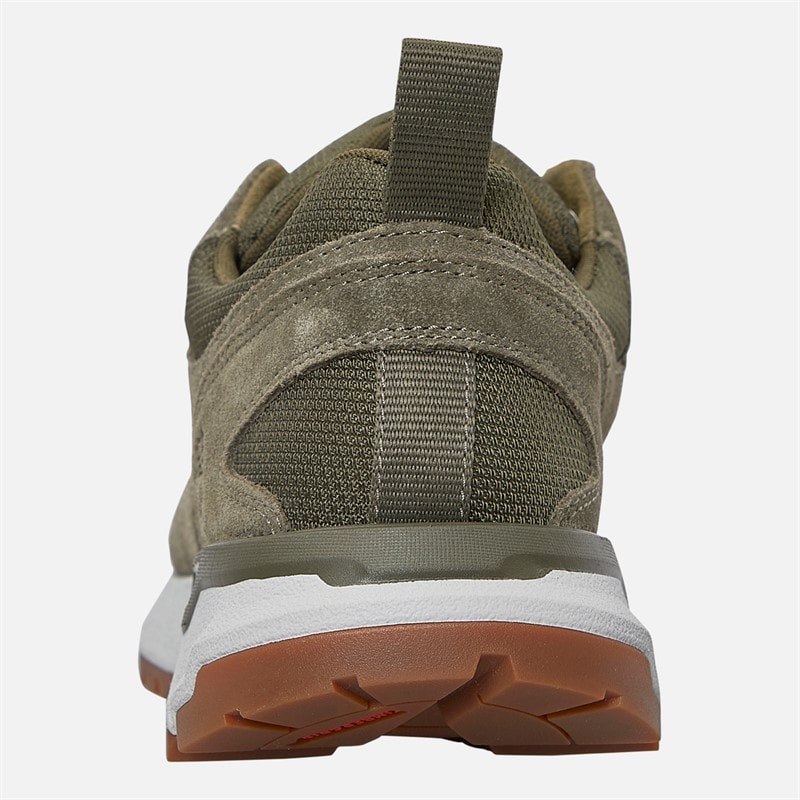 Timberland Mens Voyager Park Trainers Dark Green Mesh - Image 3