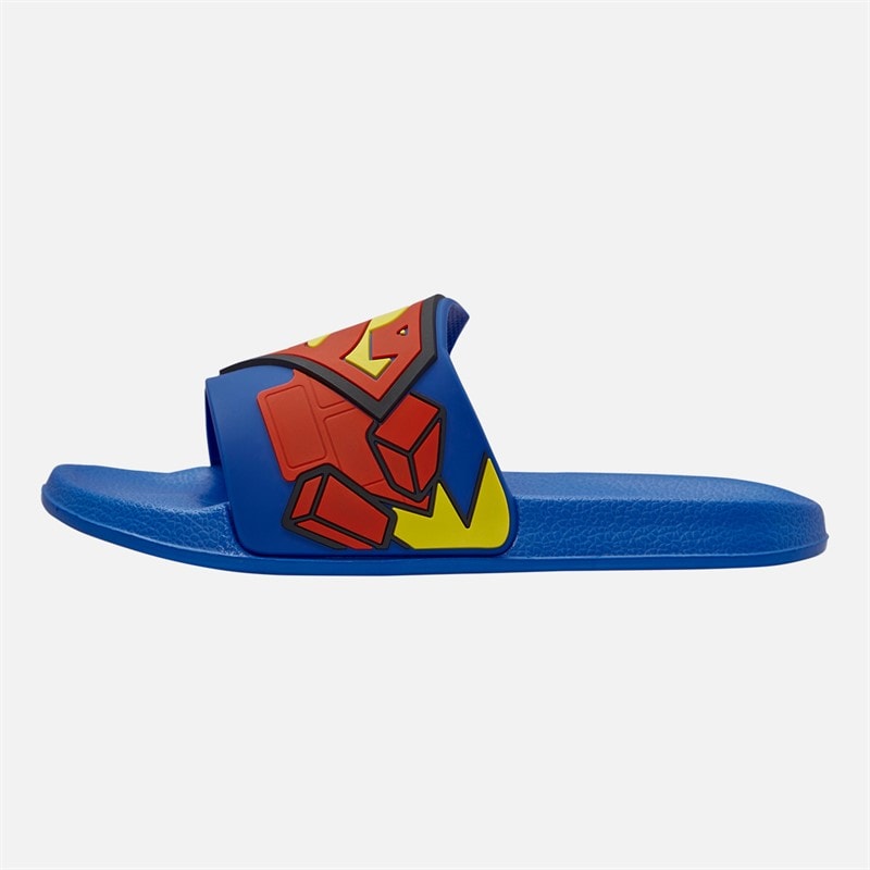 Superman Boys Logo Sliders Blue/Multi - Image 2