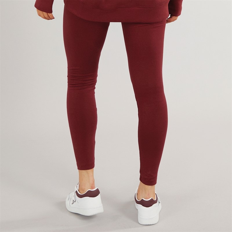 L'amore Couture Womens Ryleigh Leggings Burgundy - Image 2