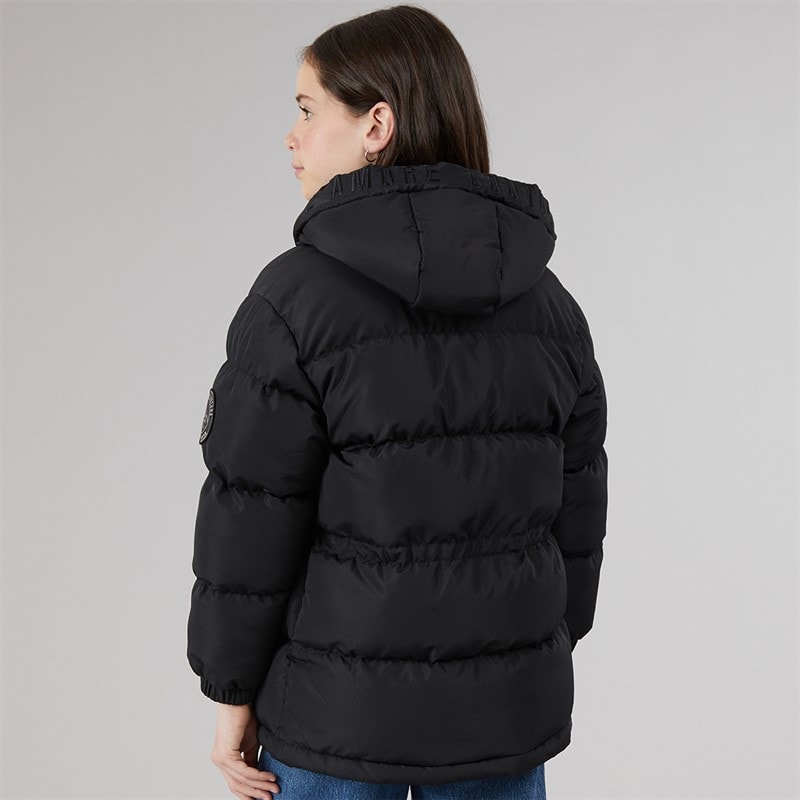 L'amore Couture Girls Lola Short Puffer Black - Image 2