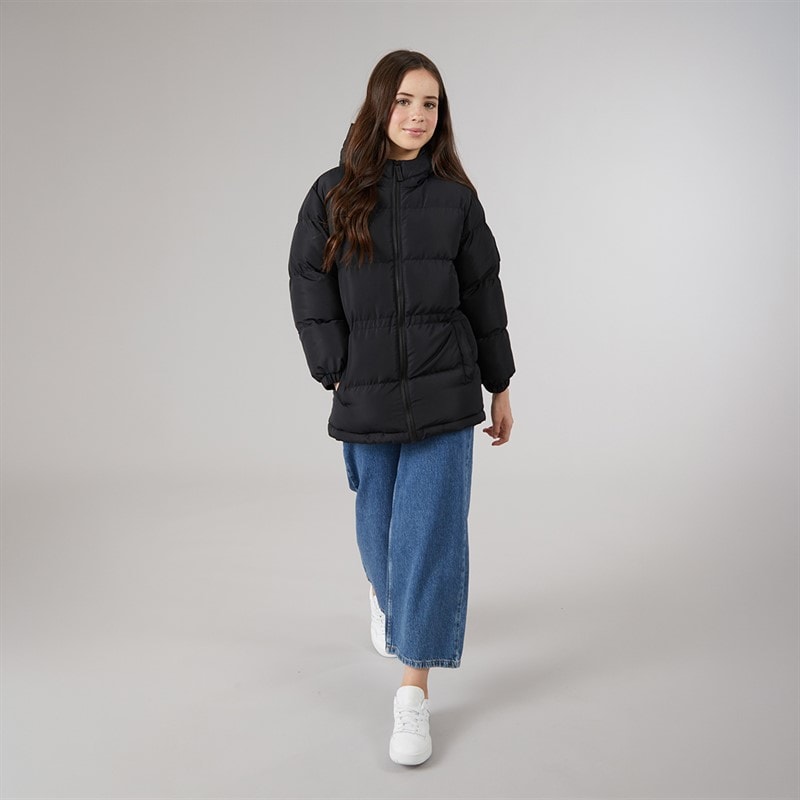 L'amore Couture Girls Lola Short Puffer Black - Image 4