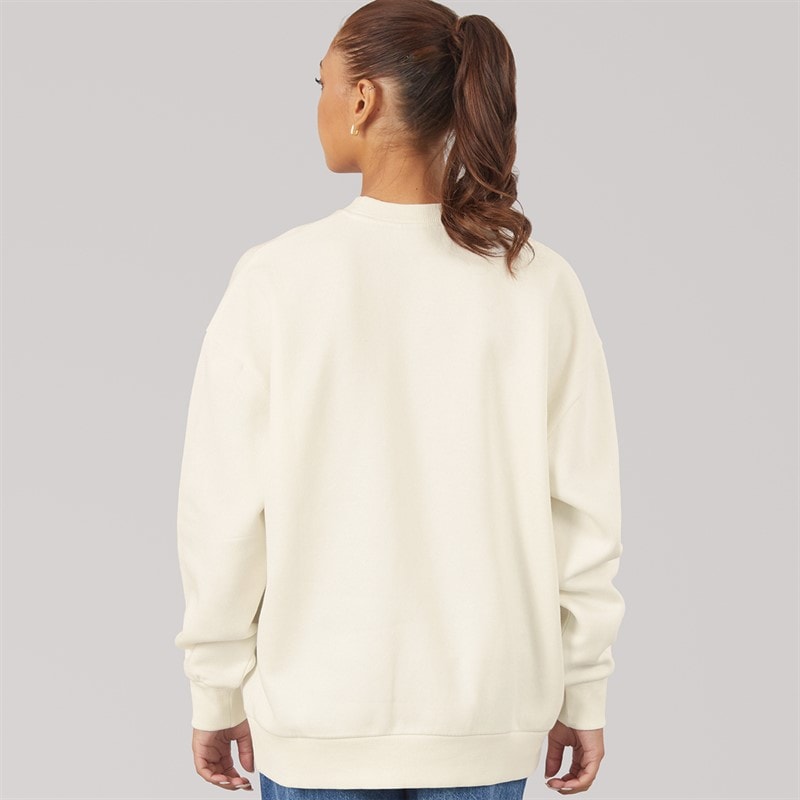 L'amore Couture Womens Genevra Sweatshirt Cream - Image 2