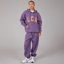 L'amore Couture Womens LC Athletic Hoodie And Joggers Tracksuit Grape