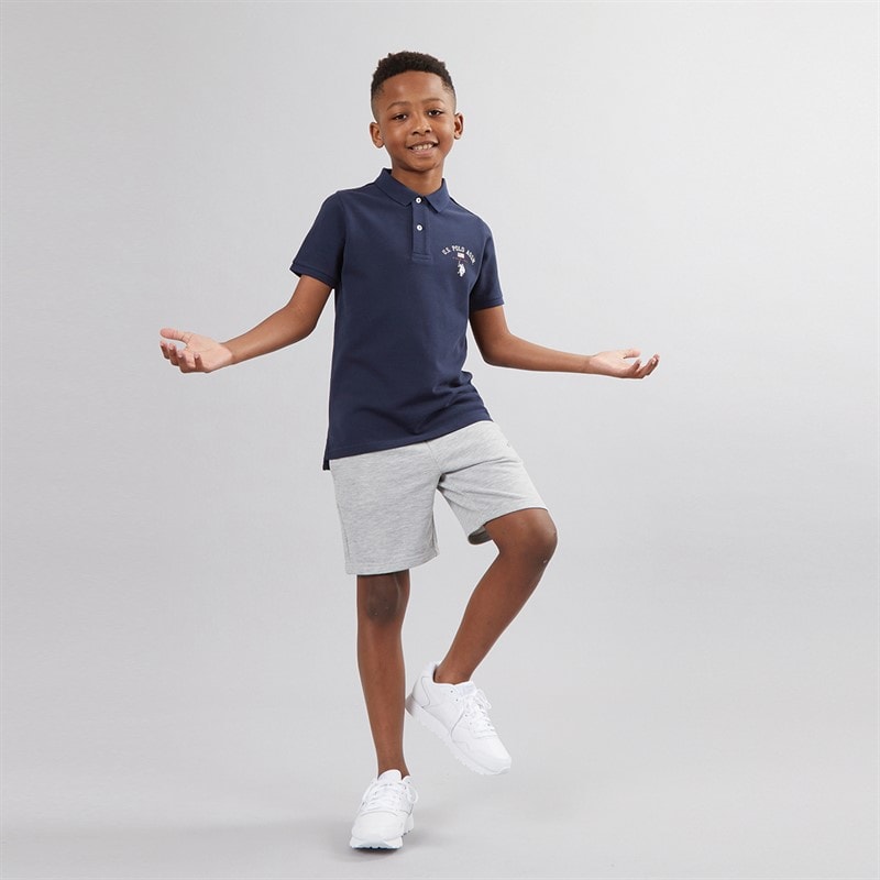 U.S. POLO ASSN. U.S. Polo Shirt ASSN. Boys Sport Graphic Polo Shirt & Short Set Navy Blazer - Image 3