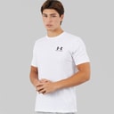 Under Armour Mens UA Sportstyle Left Chest Short Sleeve T-Shirt White
