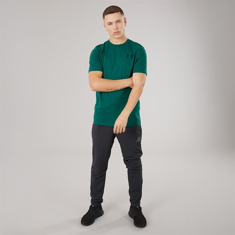 Under Armour Mens UA Sportstyle Left Chest Short Sleeve T-Shirt Rack Green/Arden Green - Image 4