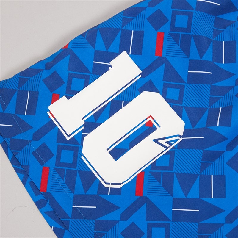 Umbro Mens Racer Swim Shorts Blue/Red/White - Image 5