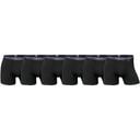 JBS Mens Six Pack Bamboo Boxers Black