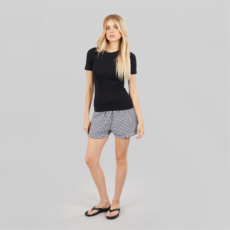 Vero Moda Womens Lulu T-Shirt Black - Image 3
