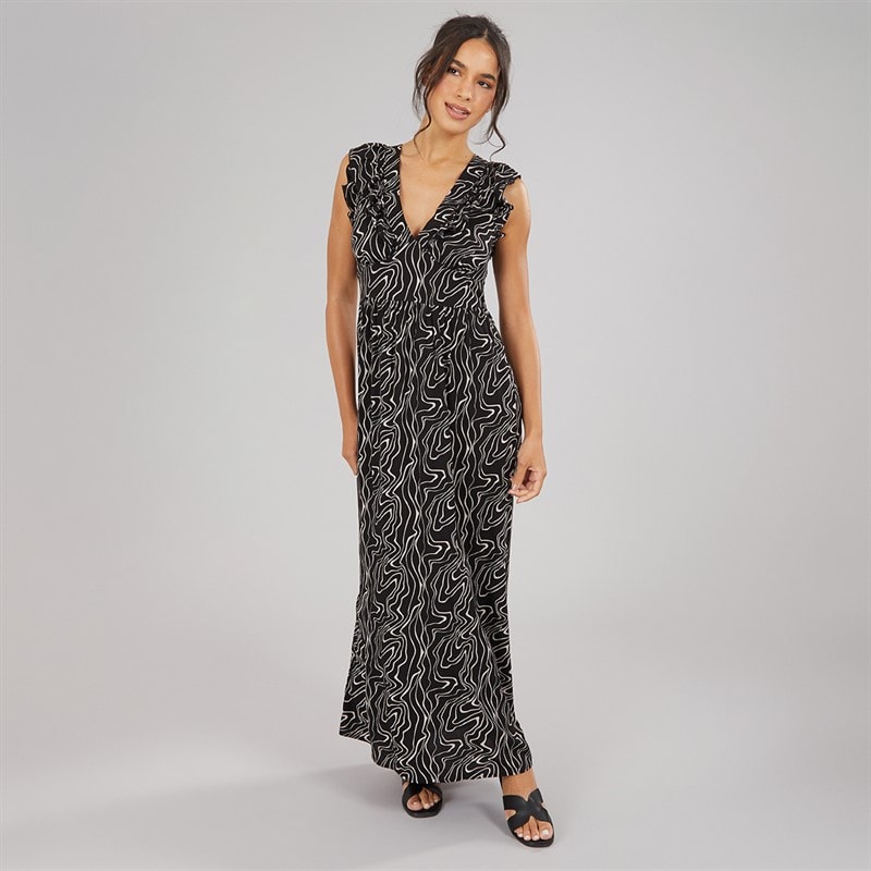 Vero Moda Womens Easy Joy Maxi Dress Black - Image 3