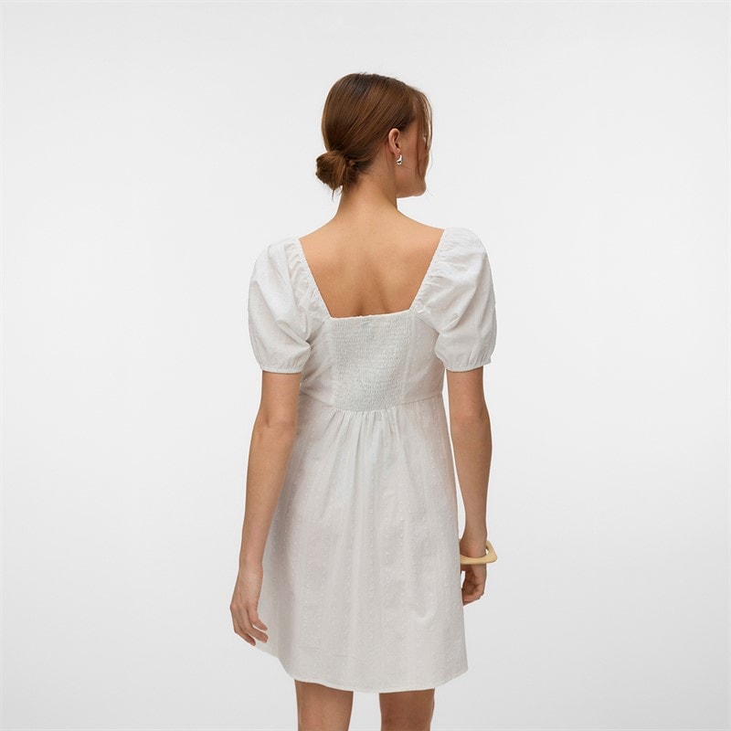 Vero Moda Womens Jutty Dress Snow White - Image 2