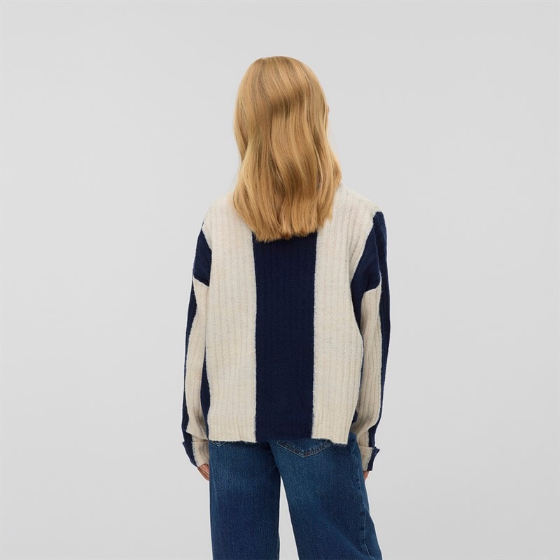 Vero Moda Girls Jojo Jumper Navy Blazer - Image 2