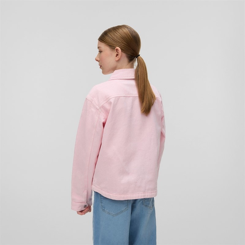 Vero Moda Girls Jamie Shacket Parfait Pink - Image 2