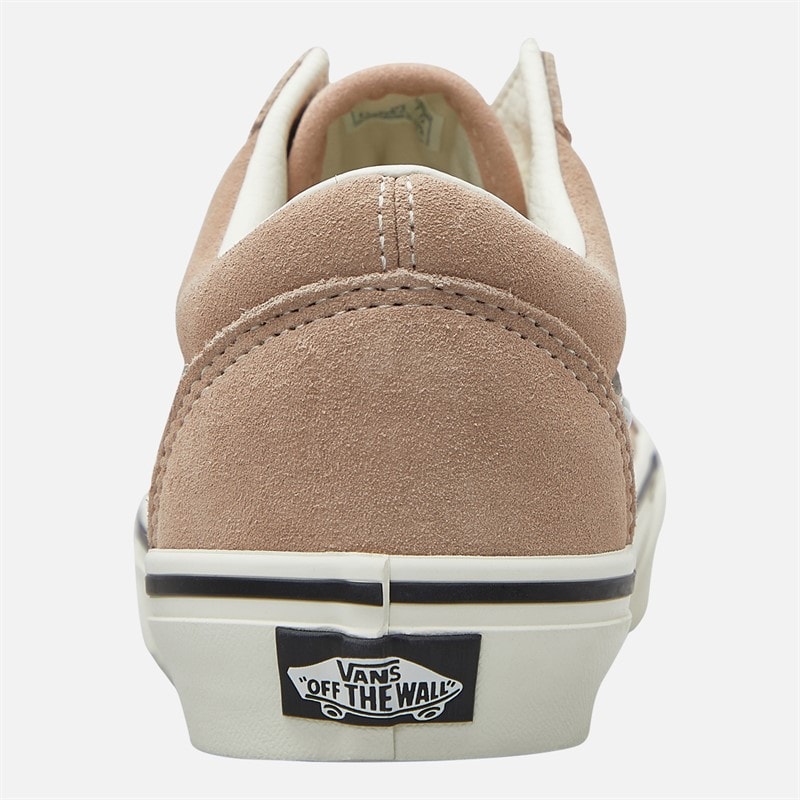 Vans Womens Old Skool Trainers Warm Taupe - Image 3