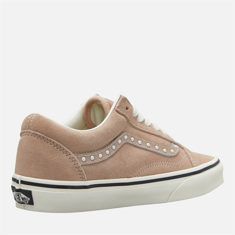 Vans Womens Old Skool Trainers Warm Taupe - Image 5