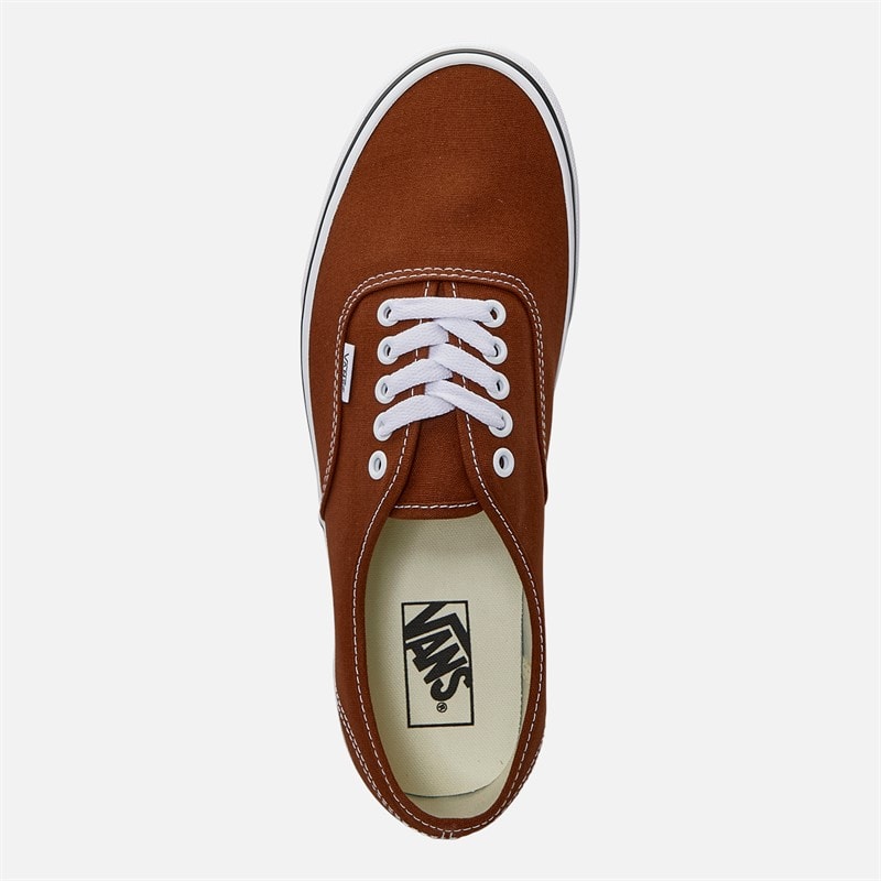 Vans Authentic Trainers Rust Bronze - Image 4