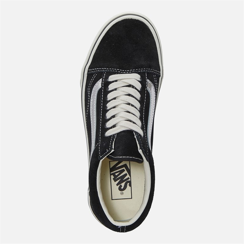Vans Old Skool Trainers Black/Silver - Image 4