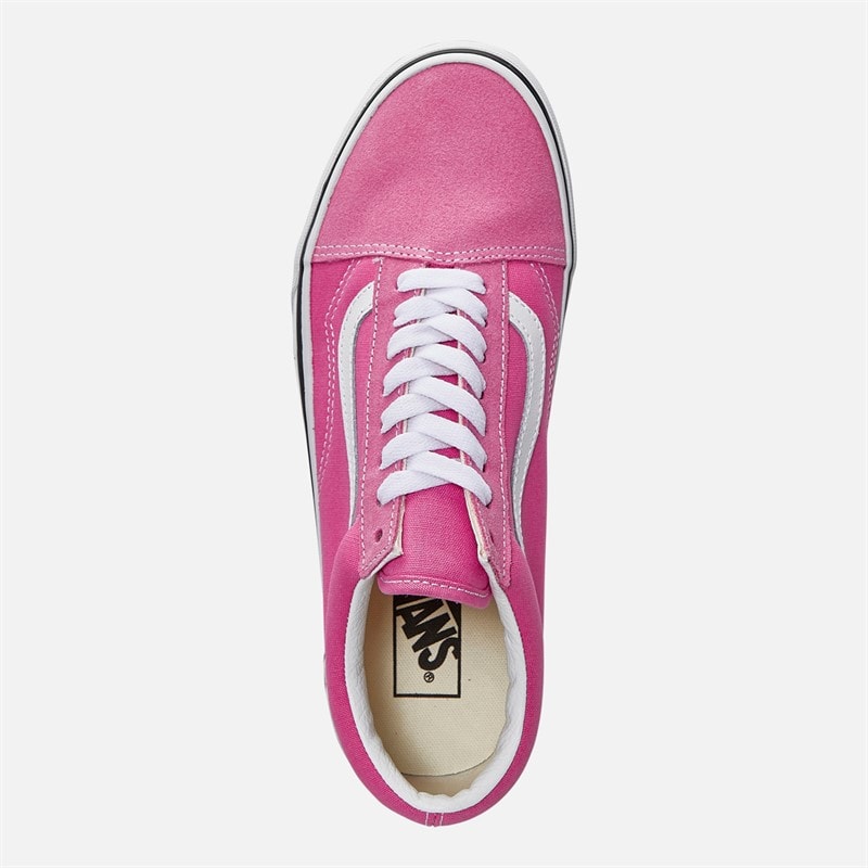 Vans Womens Old Skool Trainers Pink Fizz - Image 4