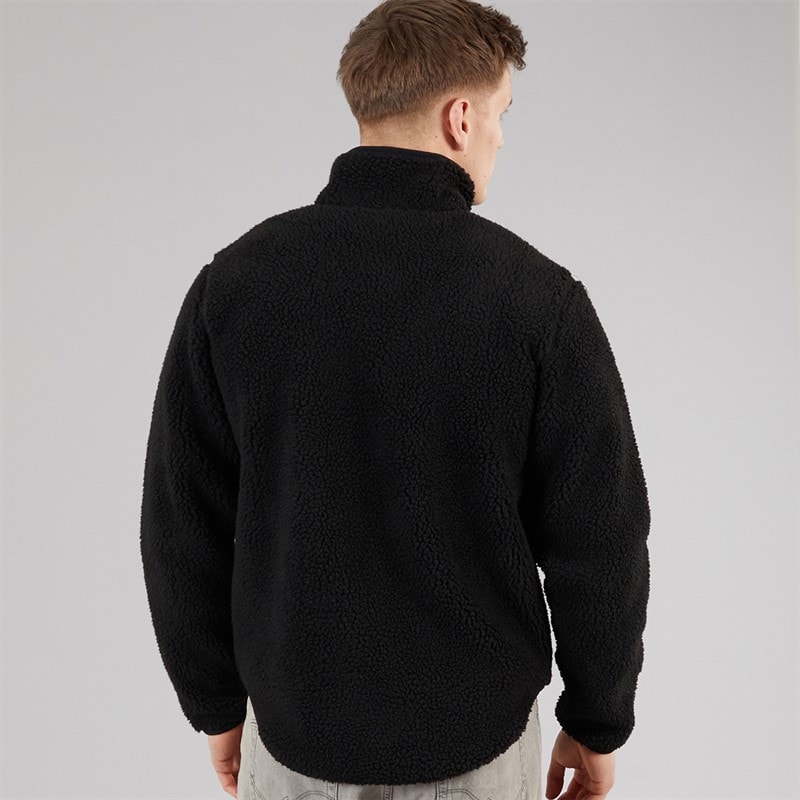Resteröds Mens Fleece Jacket Black - Image 2