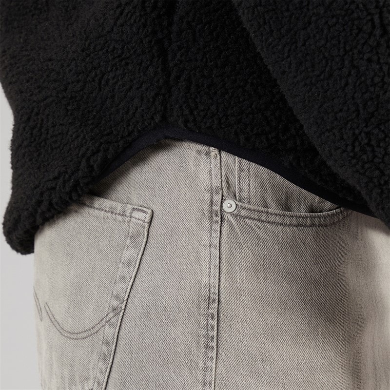 Resteröds Mens Fleece Jacket Black - Image 5