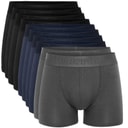 Resteröds Mens Ten Pack Boxers Multicolour