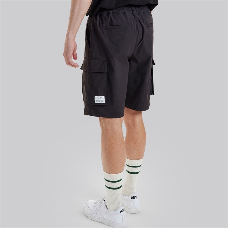 Resteröds Mens Cargo Shorts Black - Image 2