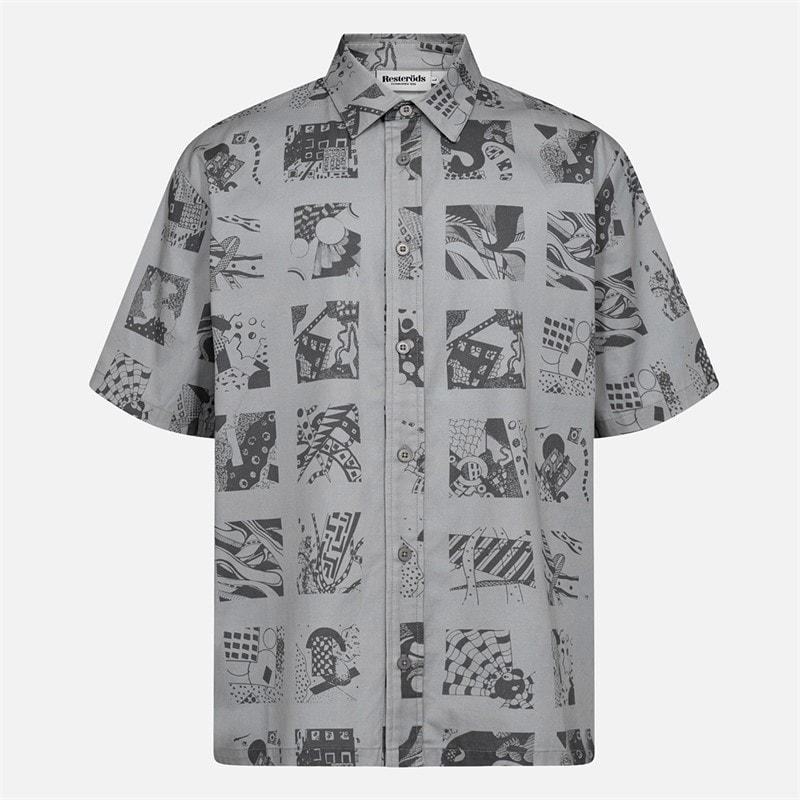 Resteröds Mens Bron Shirt Phantom