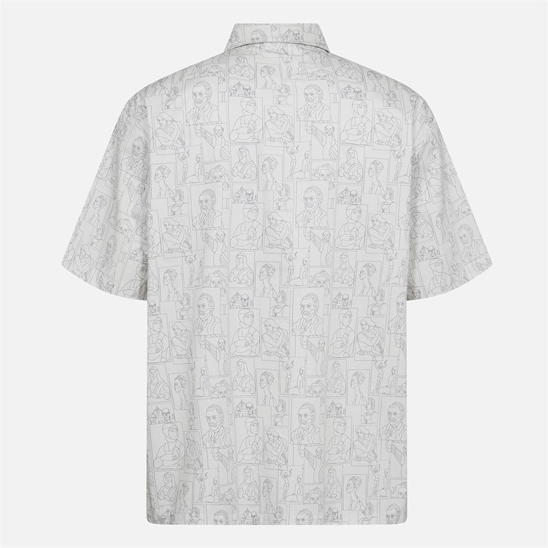 Resteröds Mens Ron Shirt White - Image 2