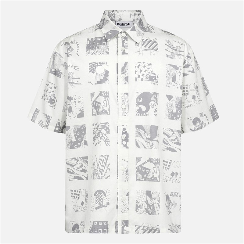 Resteröds Mens Bron Shirt White