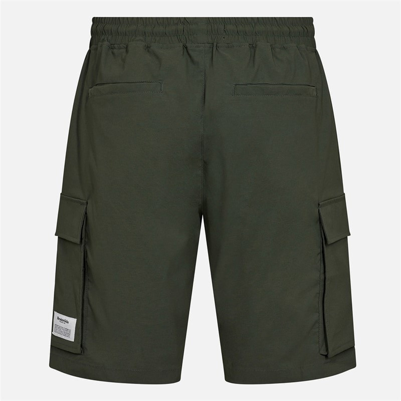 Resteröds Mens Cargo Shorts Green - Image 2