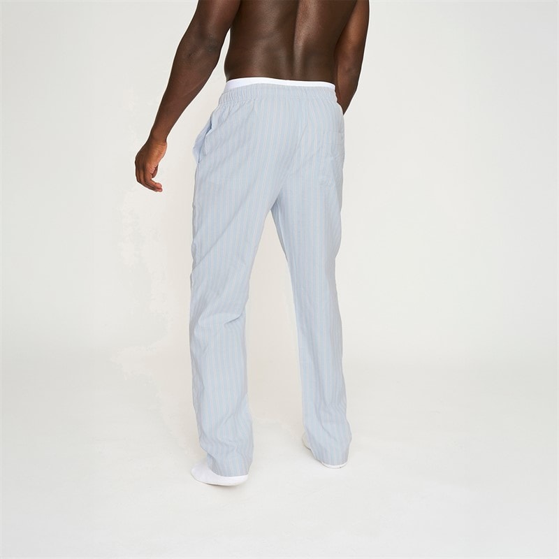 Resteröds Mens Sandman By Pant Pyjama Trousers Blue - Image 2