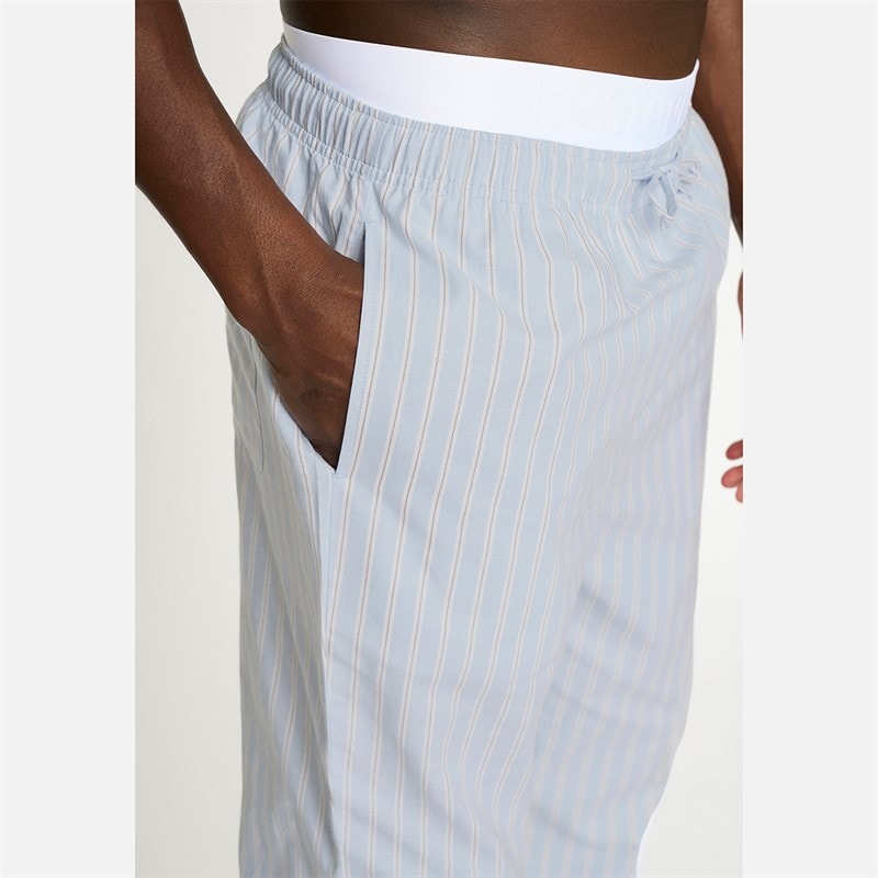 Resteröds Mens Sandman By Pant Pyjama Trousers Blue - Image 3