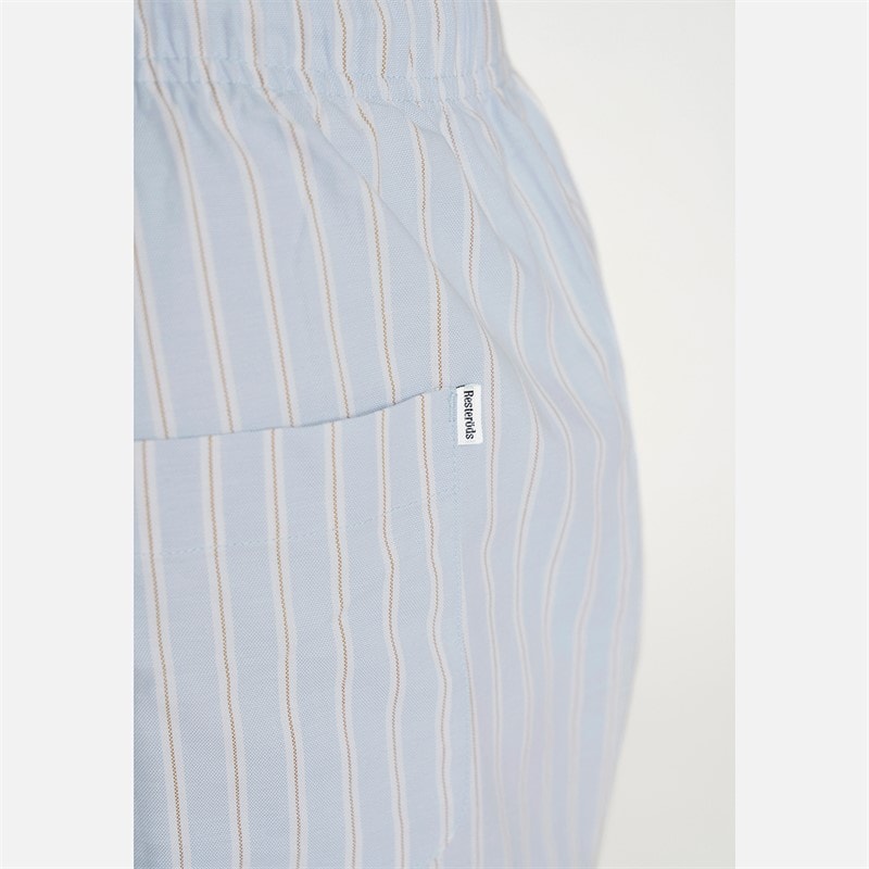 Resteröds Mens Sandman By Pant Pyjama Trousers Blue - Image 4