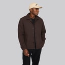 Resteröds Mens Leo Overshirt Brown