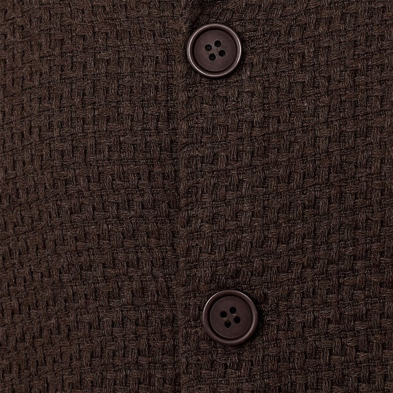 Resteröds Mens Leo Overshirt Brown - Image 3